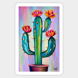 Cactus art Sticker